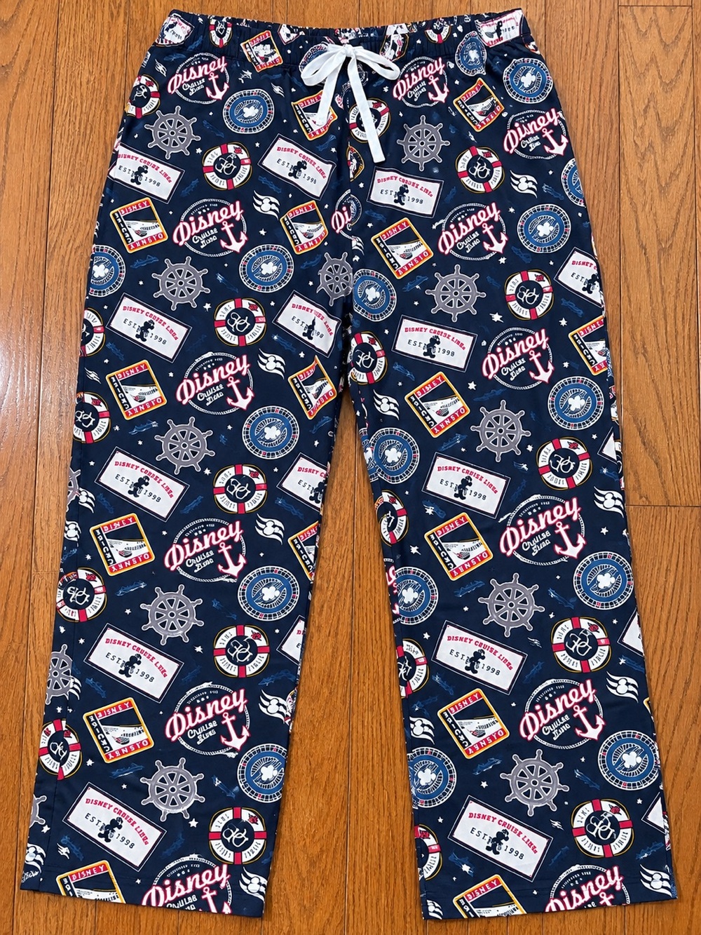 Disney Cruise Line pajama pants, XXL, 100% cotton - Never Worn